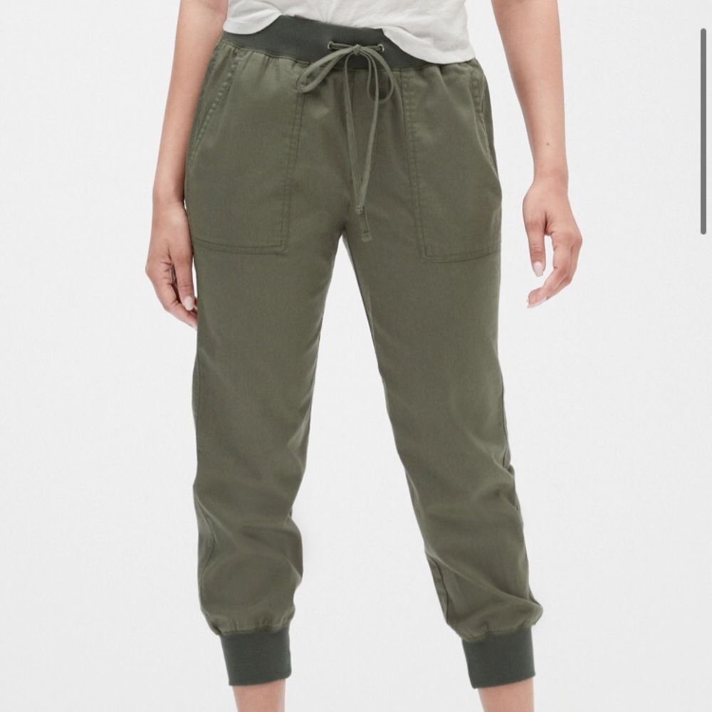 Gap Twill Utility Joggers